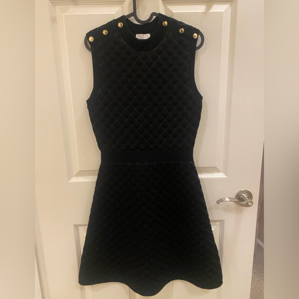 Sandro Black Dress